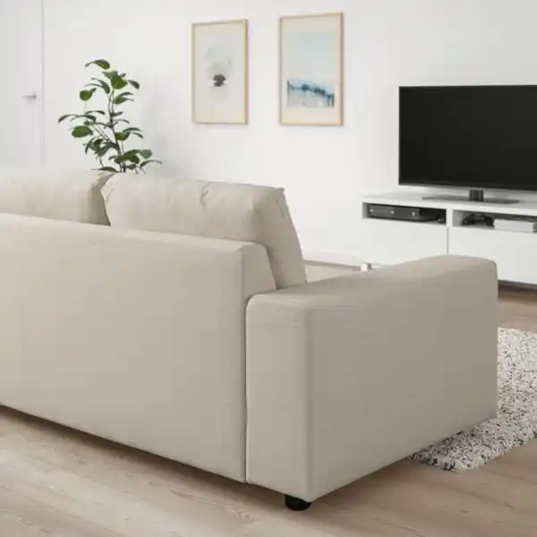 Bild 3 von VIMLE 2er-Sofa, mit breiten Armlehnen/Gunnared beige