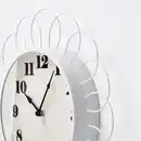 Bild 2 von KOPPARDUVA Wanduhr, weiß/beige, 29 cm