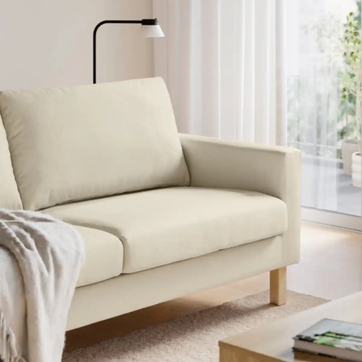 Bild 3 von SALTSJÖBADEN 2er-Sofa, Fridtuna hellbeige