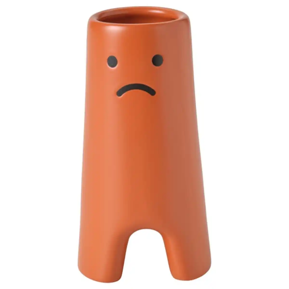 Bild 3 von FRÖVÄXT Vase, braunorange, 14 cm