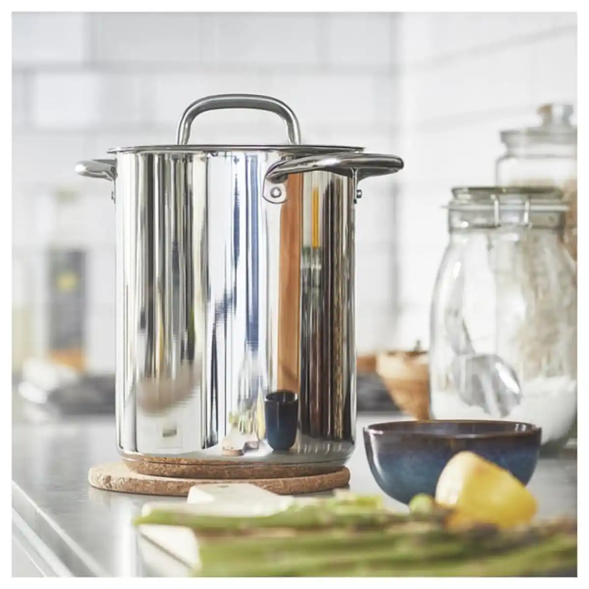 Bild 4 von IKEA 365+ Topf mit Einsatz, Edelstahl, 5.0 l