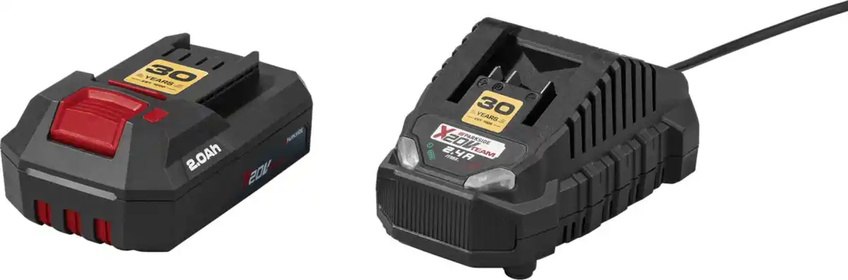 Bild 1 von PARKSIDE® 20-V-Akku-Starterset mi Akku 2 Ah und Ladegerät, 2-teilig