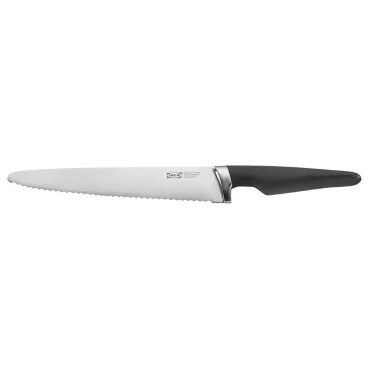 Bild 1 von VÖRDA Brotmesser, schwarz, 23 cm