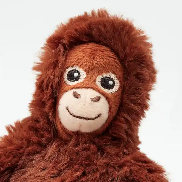 Bild 2 von DJUNGELSKOG Stoffspielzeug, mini/Orang-Utan, 20 cm