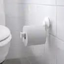 Bild 3 von TISKEN Toilettenpapierhalter mit Saugnapf, weiß