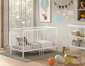 Kinder-/Juniorbett Dino ca. 70x140 cm Weiß, Weiß