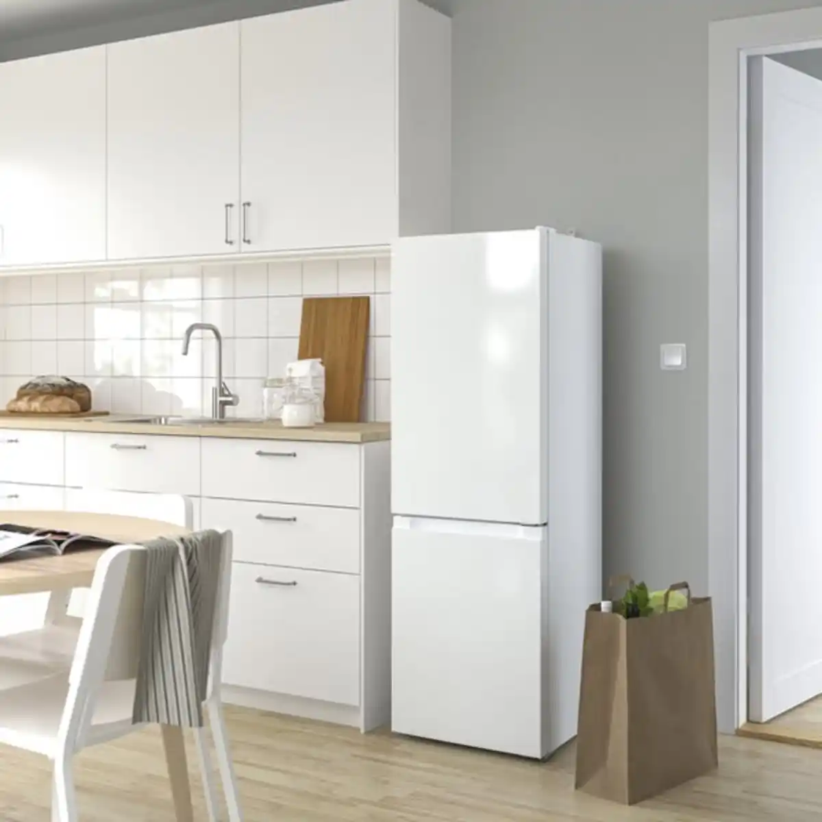 Bild 3 von LAGAN Kühl-/Gefrierschrank, frei stehend/weiß, 115/59 l