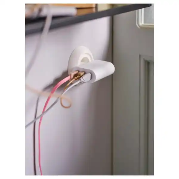 Bild 3 von SMÅHAGEL Ladegerät mit 3 USB-Ausgängen, weiß