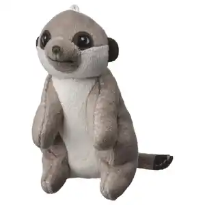SANDLÖPARE Stoffspielzeug, Erdmännchen/mini beige, 8 cm
