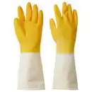 Bild 1 von RINNIG Putzhandschuhe, leuchtend gelb/elfenbeinweiß, S