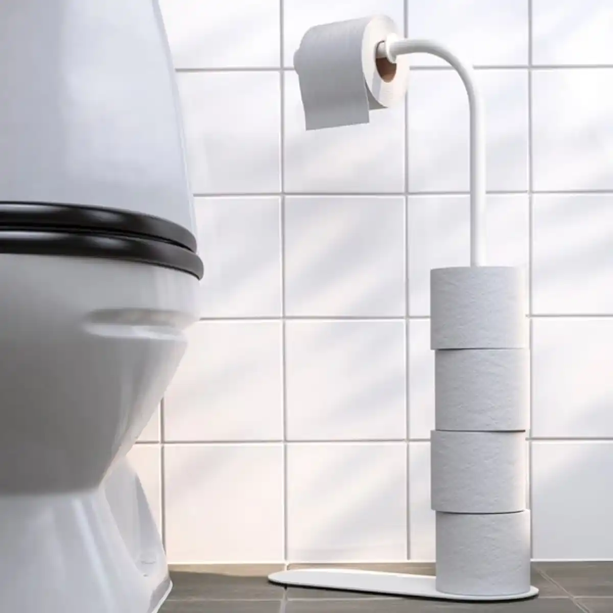 Bild 2 von ENUDDEN Toilettenpapierhalter, weiß, 60 cm