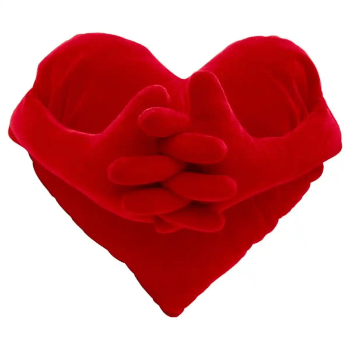 Bild 2 von FAMNIG HJÄRTA Kissen, rot, 40x101 cm