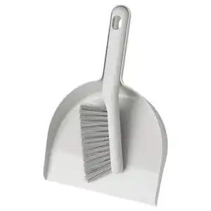 PEPPRIG Handfeger und Kehrblech, klein, grau