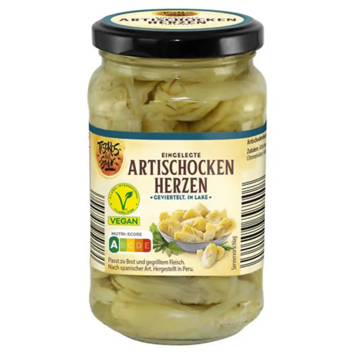 Bild 1 von TESOROS DEL SUR Artischockenherzen 370 ml, In Lake