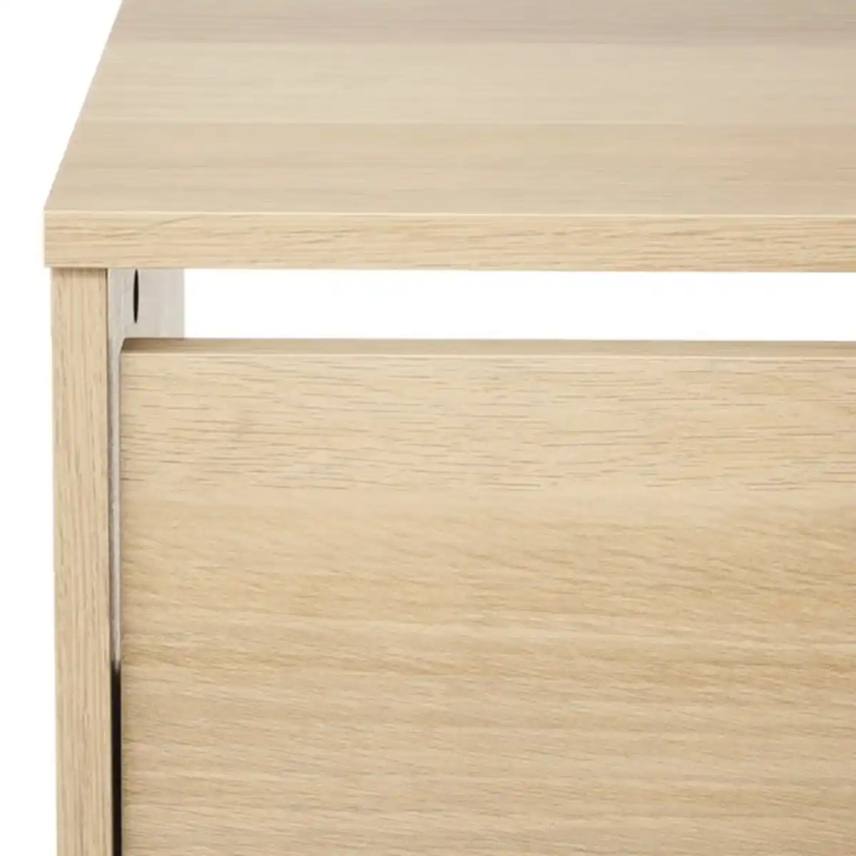 Bild 4 von BISSA Schuhschrank 3 Fächer, Eichenachbildung, 49x28x135 cm