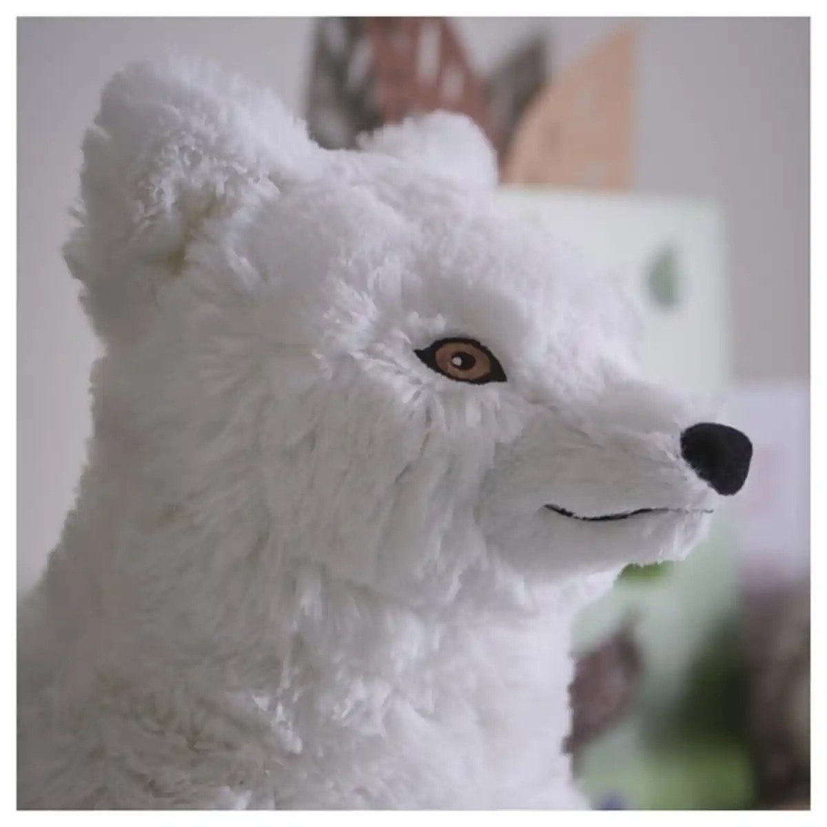 Bild 2 von SKOGSDUVA Stoffspielzeug, Polarfuchs/weiß, 60 cm