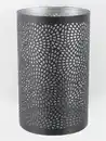 Bild 1 von Windlicht aus Metall. 12x12x20cm Schwarz