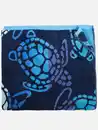 Bild 2 von Strandtuch mit Schildkrötenmotiv 86x160cm Schwarz