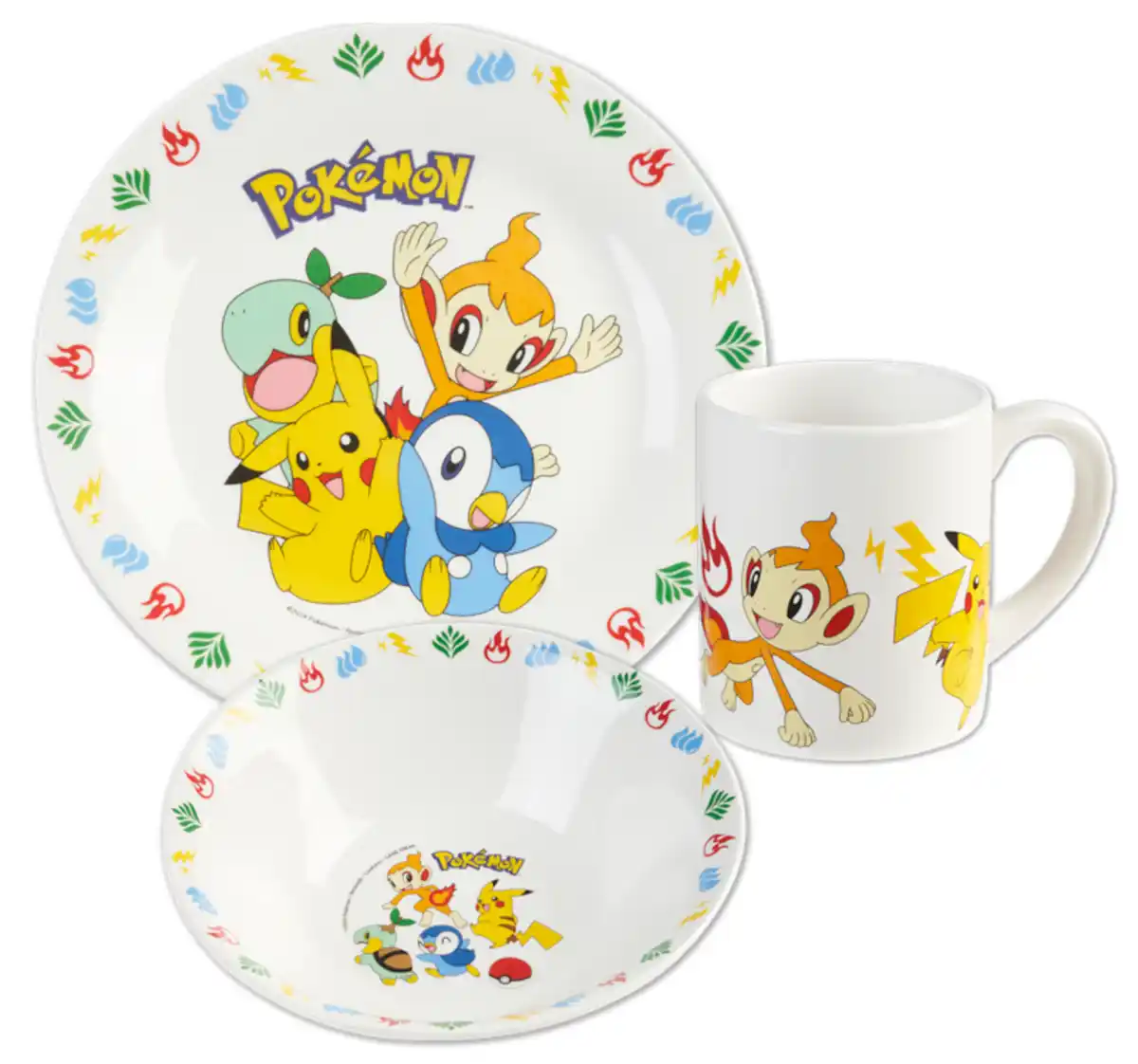 Bild 1 von POKÉMON Geschirr-Set für Kinder*