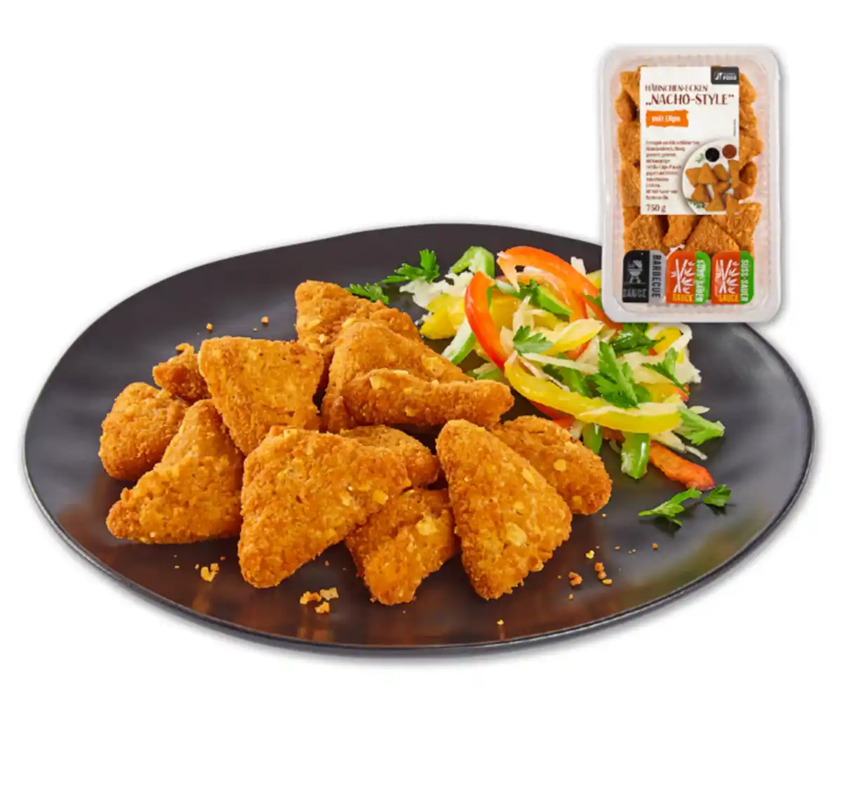 Bild 1 von Hähnchen-Ecken „Nacho-Style“*