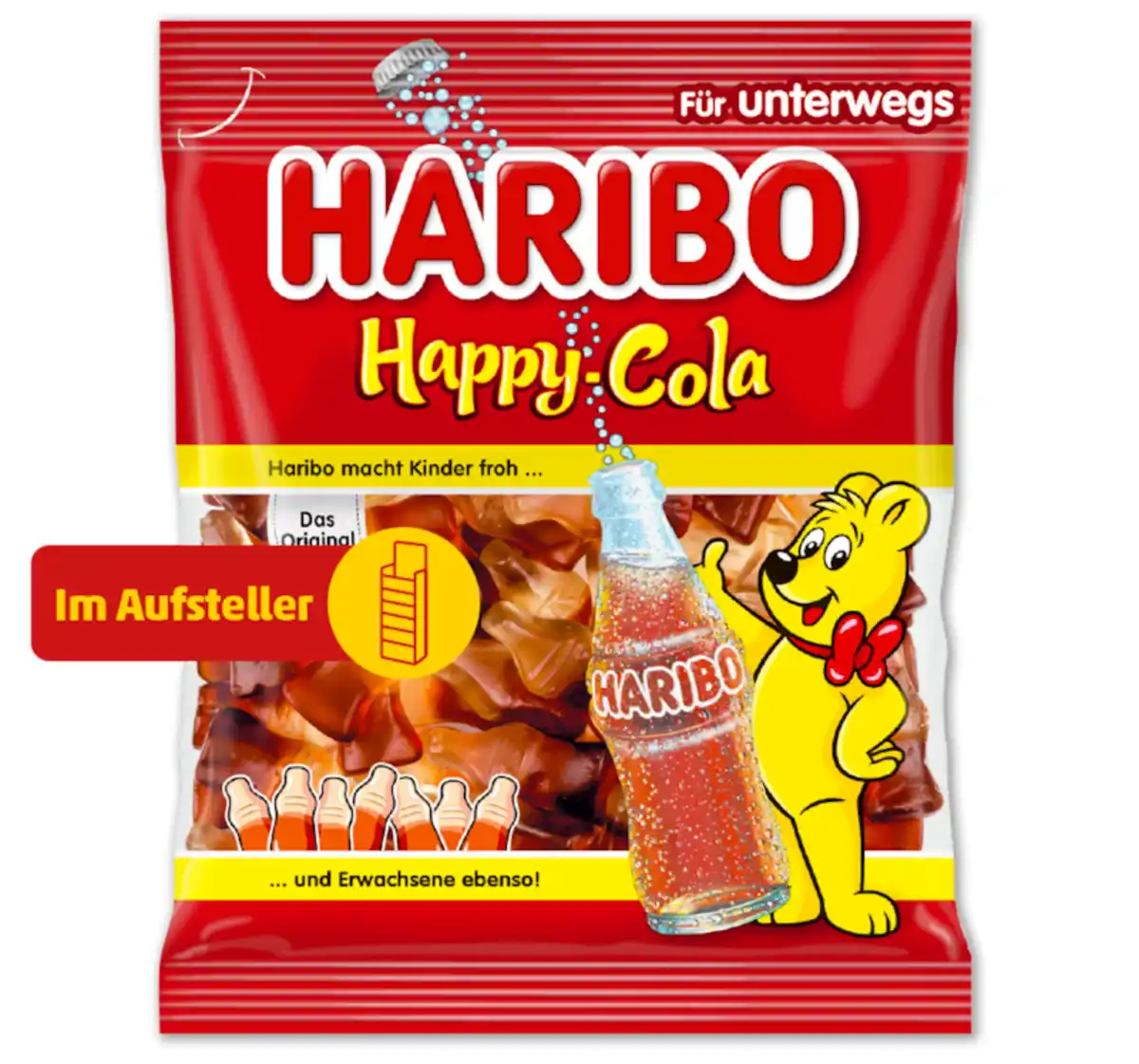 Bild 1 von HARIBO Fruchtgummi Happy Cola*