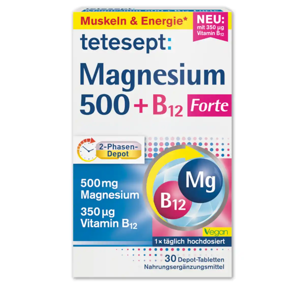 Bild 1 von TETESEPT Magnesium 500+B12*