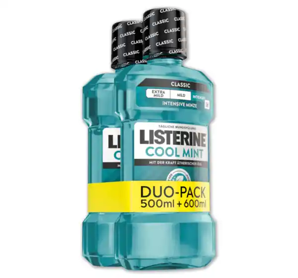 Bild 1 von LISTERINE Mundspülung Duo-Pack*
