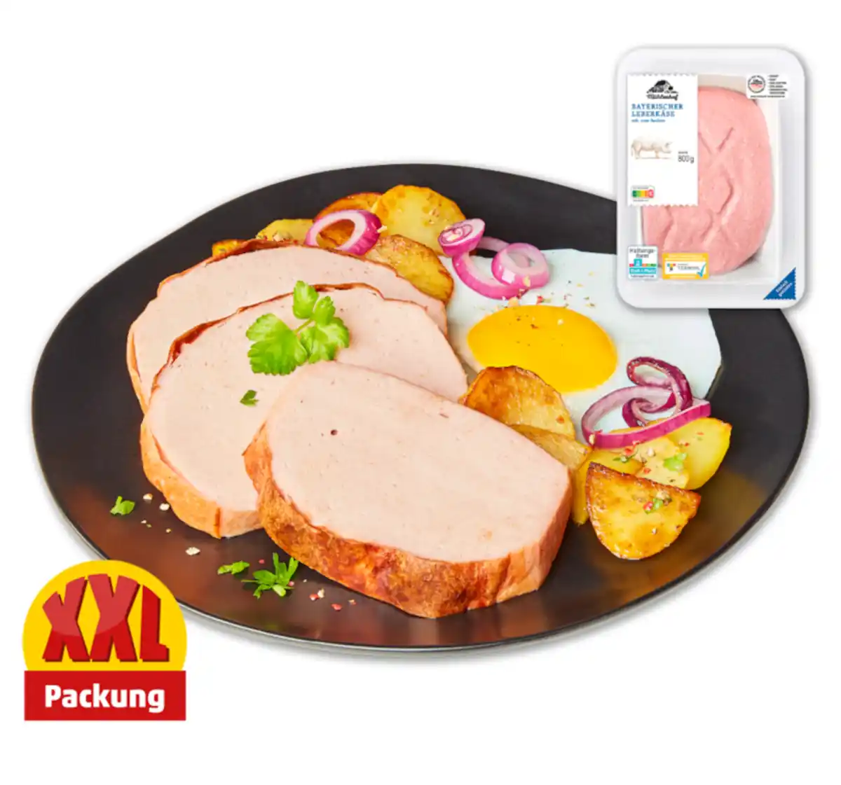 Bild 1 von MÜHLENHOF Frischer bayerischer Leberkäse*