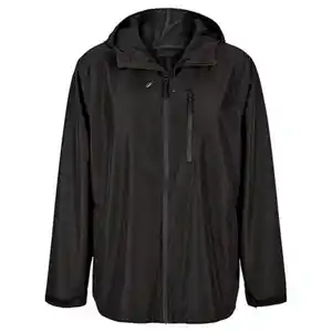 CRANE Regenjacke, Herren Schwarz, M 48/50