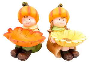 Deko-Figur mit Vogeltränke