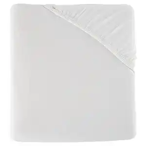 NOVITESSE Supersoft Spannbetttuch, Weiß