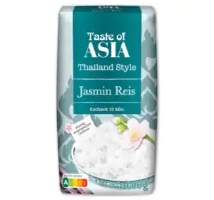 TASTE OF ASIA Jasmin Reis*