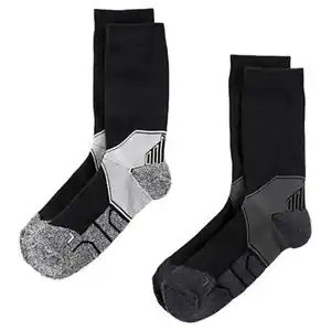 CRANE Damen oder Herren Sport-Socken, Grau Crew, 35/38