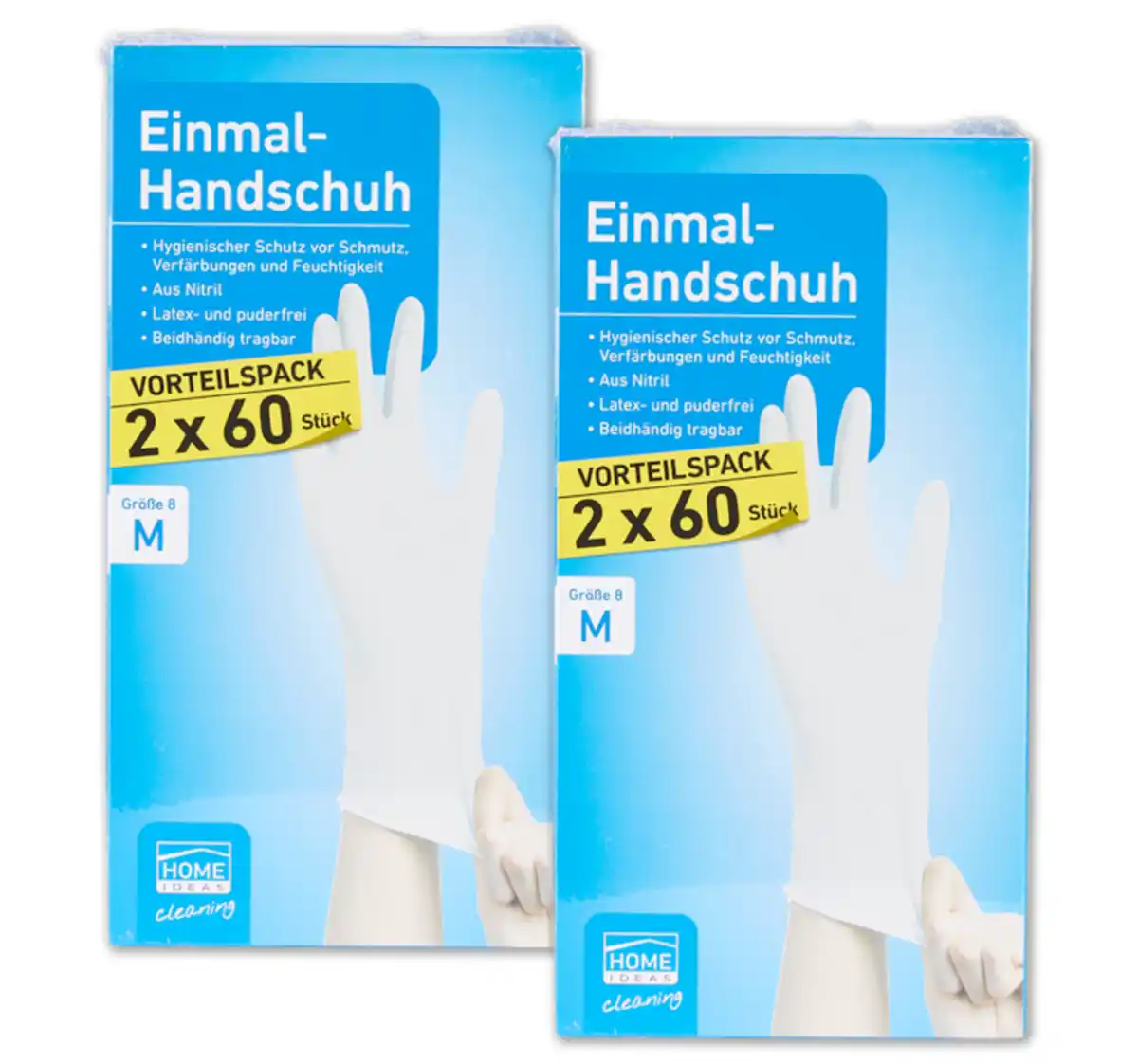 Bild 1 von HOME IDEAS Cleaning Nitril-Einmalhandschuhe*