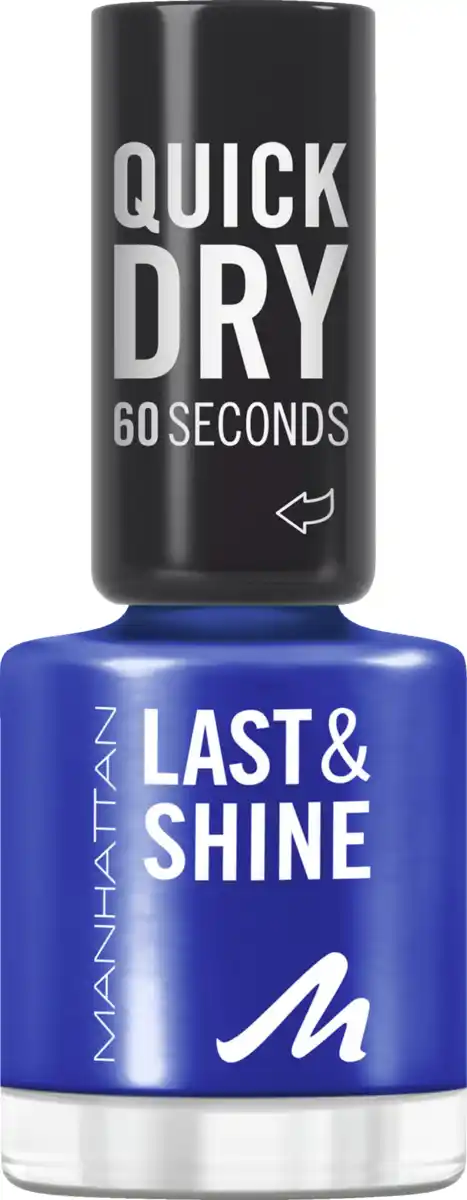 Bild 1 von Manhattan Last & Shine Nail Polish 828 Danny Boy Blue, 8 ml