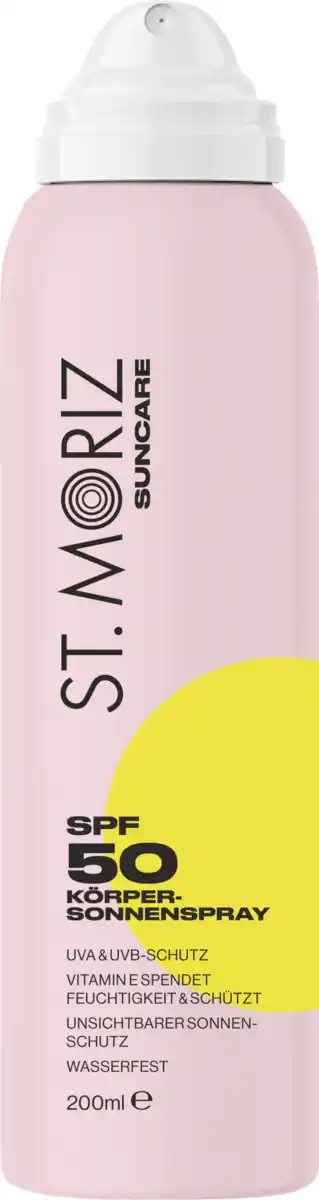 Bild 1 von St. Moriz Körper-Sonnenspray LSF 50, 200 ml