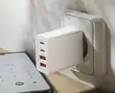 Bild 2 von IDEENWELT 4-fach-USB-Schnellladegerät
