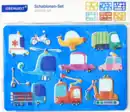 Bild 1 von IDEENWELT Schablonen-Set Fahrzeuge