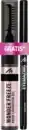 Bild 1 von Manhattan Wonder Freeze Brow Lamination Gel 004 Deep Brown & Eyemazing Kajal Eyeliner 1010N black