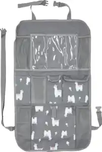 IDEENWELT Auto-Rücksitztasche Alpaka