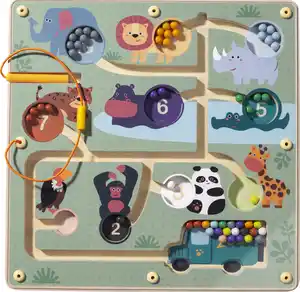 IDEENWELT Magnet-Kugelspiel Zoo