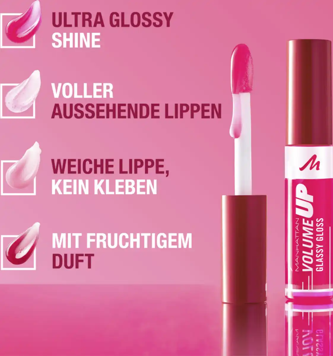 Bild 4 von Manhattan Volume Up Glassy Gloss 100 Coco Suga, 10 ml