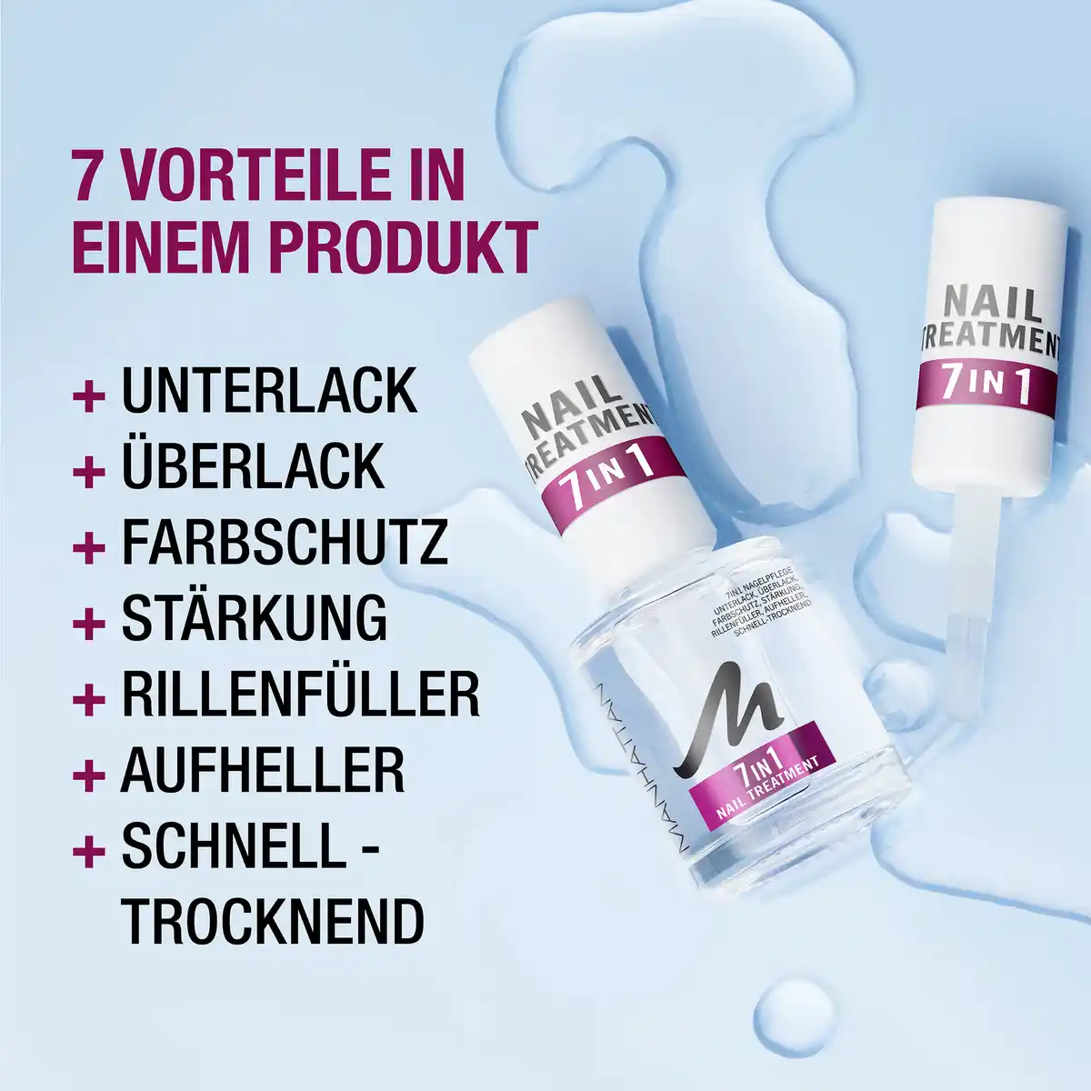 Bild 4 von Manhattan Nail Treatment 7in1 Multi Benefit, 12 ml