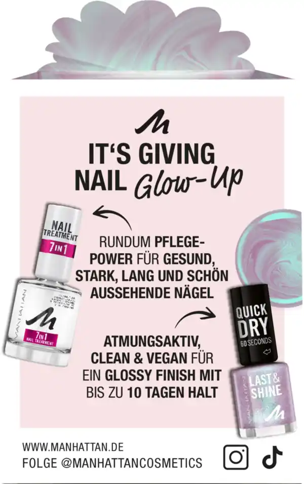 Bild 2 von Manhattan Nail Treatment 7in1 Multi Benefit + Last & Shine 05 Mermaid Fantasy