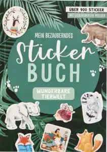 IDEENWELT Stickerbuch Tiere