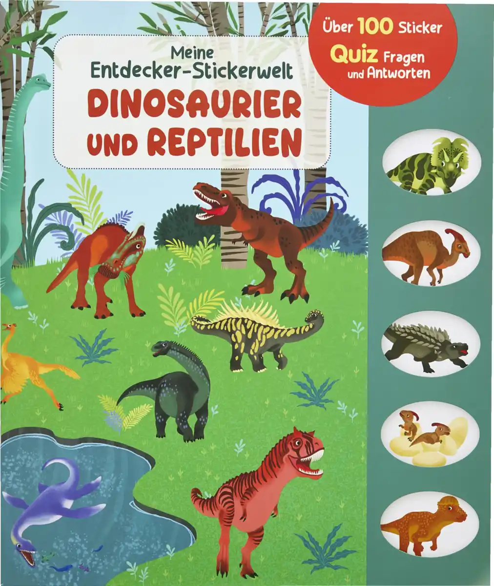 Bild 1 von IDEENWELT Meine Entdecker-Stickerwelt Dino