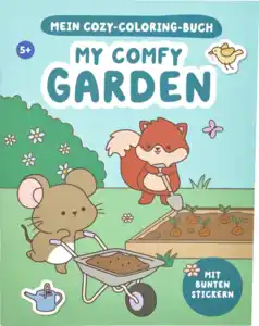 IDEENWELT Mein Cozy-Coloring-Buch Garden