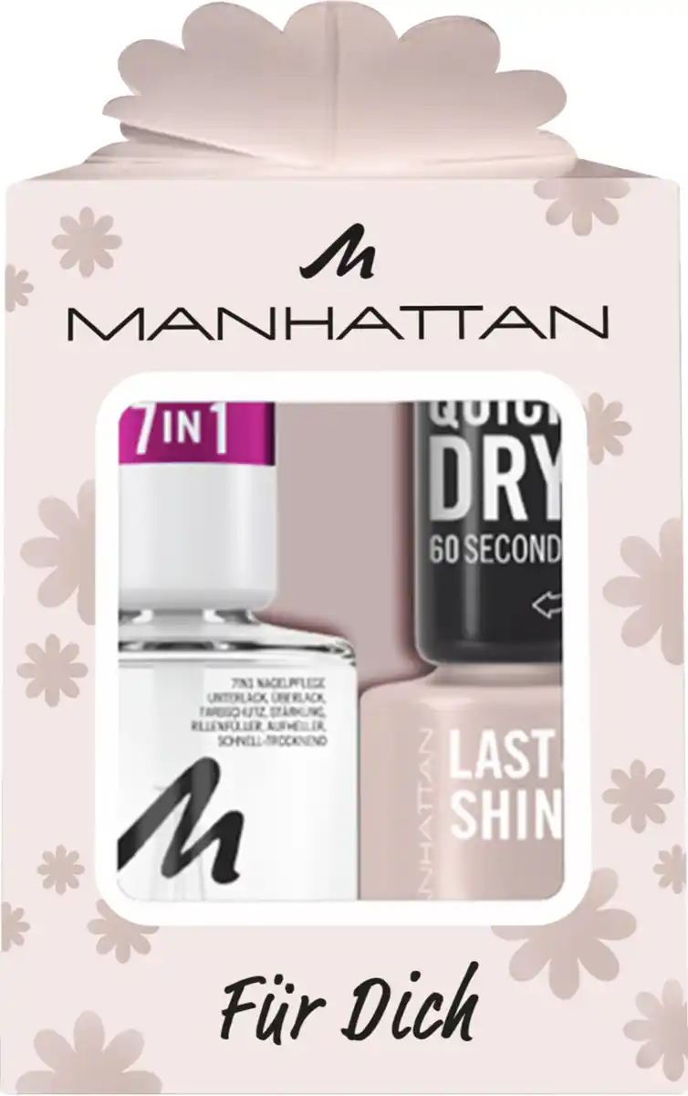 Bild 1 von Manhattan Nail Treatment 7in1 Multi Benefit + Last & Shine 109 Evening Sand