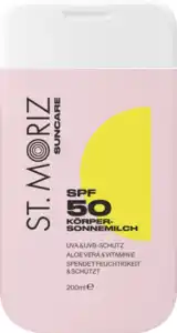 St. Moriz Körper-Sonnenmilch LSF 50, 200 ml