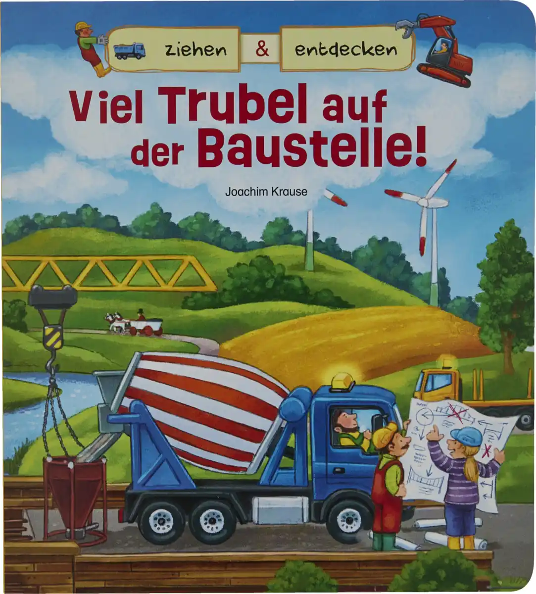 Bild 3 von Ullmann Medien ,,Zieh meine Seiten lang''-Buch Baustelle